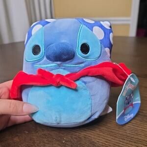 Squishmallows Disney Stitch Laundry Super Hero Plush 8" Soft Stuffed Animal Toy